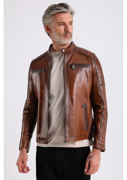 Georges Erkek Spor Deri Mont