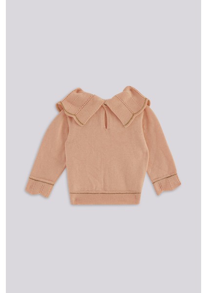 Bg Store Kız Bebek Pembe Kazak modelleri