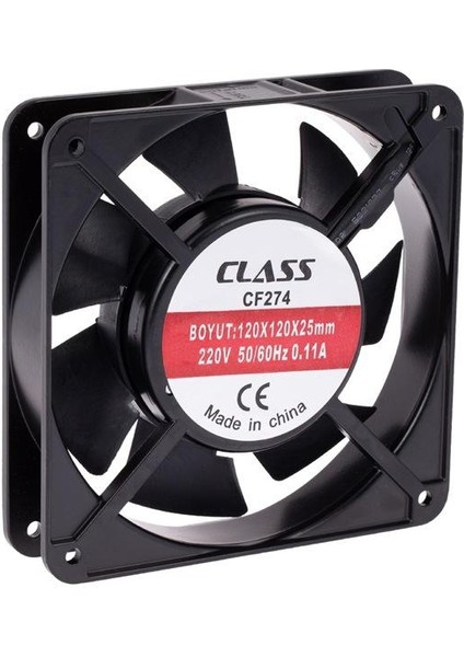 CF-274 - 120X120X25 Ac 220V Aksiyel Fan
