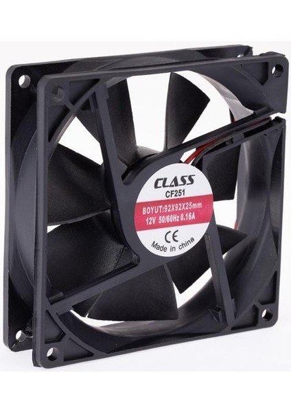 CF-251 - 92X92X25 Dc 12V Aksiyel Fan