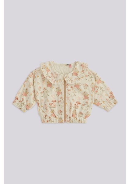 Bg Store Kız Bebek Desenli Ceket