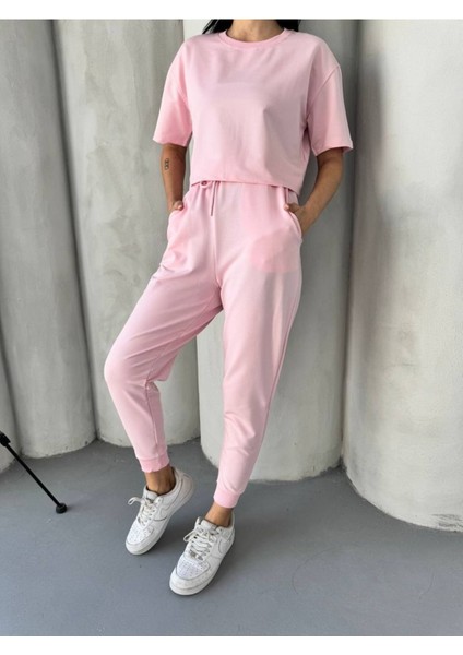 Kısakol 2 Iplik Kumaş Eşofman Takım