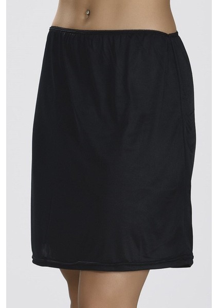 Kadın Siyah Kısa Jüpon