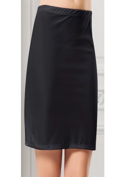 Kadın Siyah Kısa Jüpon 2900