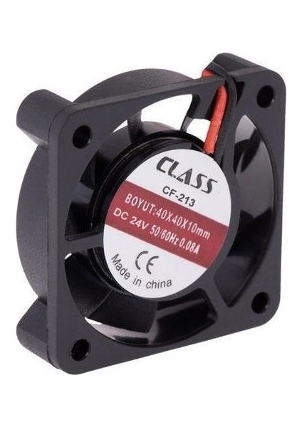 CF-213 - 40X40X10 Dc 24V Aksiyel Fan