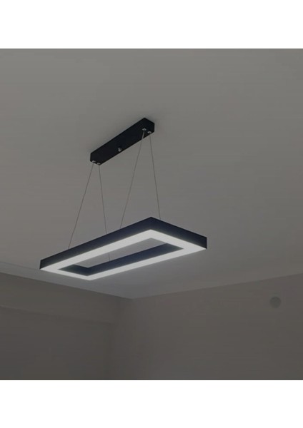 Mesıta ( Siyah Kasa, Beyaz Işık ) Ledli Modern LED Avize, Salon, Mutfak, Oturma Yatak Odası, Sarkıt fiyatları