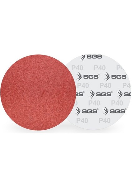 Cırtlı Zımpara Ao 115MM 100KUM SGS396 (10 Adet)