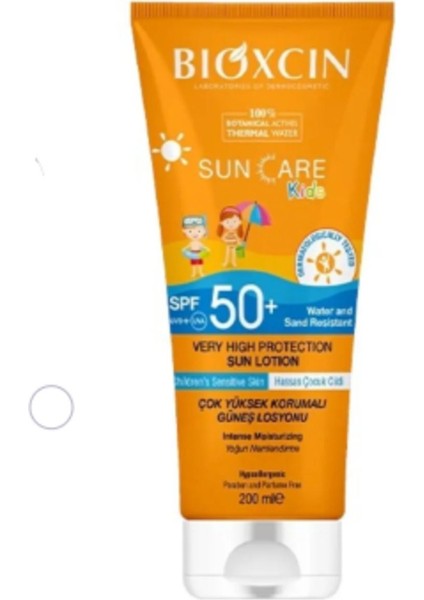 Sun Care Çocuklar Için Güneş Losyonu Spf 50+ 200 ml