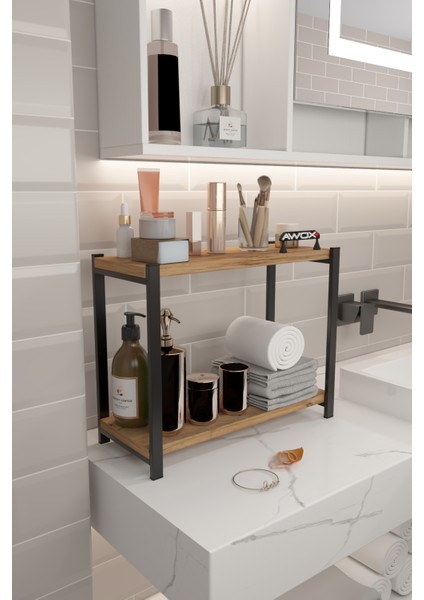 Porta 2 Raflı Tezgah Üstü Organizer Baharatlık Raf Çok Amaçlı Raf fiyatları