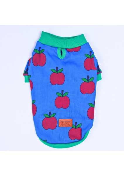 Apple Kaşkorse Elma Desenli Sweat Kedi Köpek Sweat Kedi Köpek Kıyafeti fırsatları