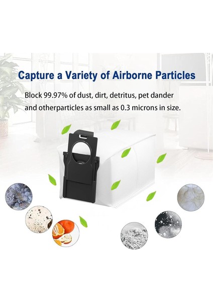 Mova P10 Pro Ultra / P10 Ultra / S20 Ultra Kendiliğinden Boşalan Istasyonlu Elektrikli Süpürge Yedek Parçaları Için Yedek Toz Torbaları (Yurt Dışından) indirimleri