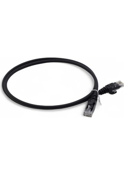 1 mt Cat6 Utp Lszh Patch Cord Siyah