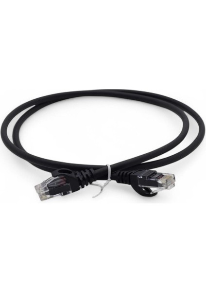 1 mt Cat6 Utp Lszh Patch Cord Siyah modelleri