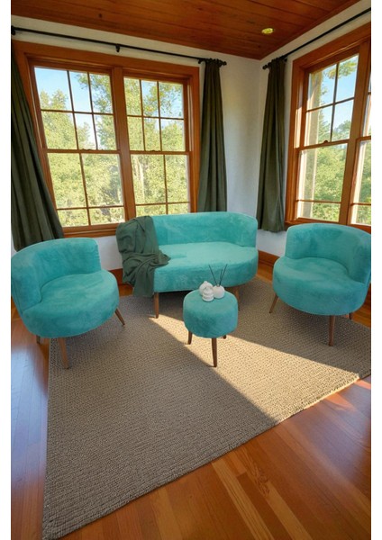 Summer Çay Seti Koltuk Takımı Puf Berjer Ofis Balkon Cafe Bahçe Salon Mobilyası modelleri