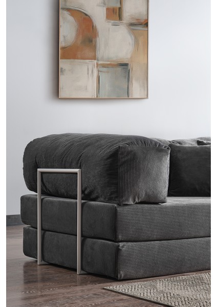 Legom Petek Aktivite Koltuğu Yatak Olabilen Çok Amaçlı Kanepe L Koltuk Antrasit