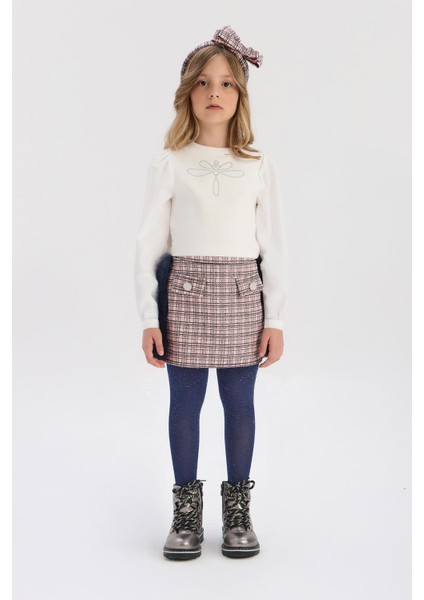 Bg Store Kız Çocuk Beyaz Bluz