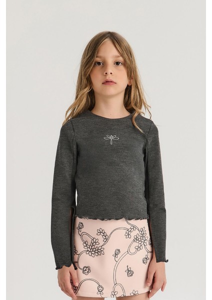 Bg Store Kız Çocuk Antrasit Bluz fiyatları