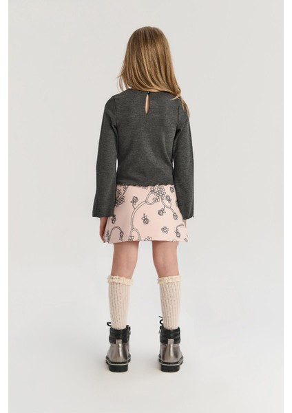 Bg Store Kız Çocuk Antrasit Bluz fırsatları