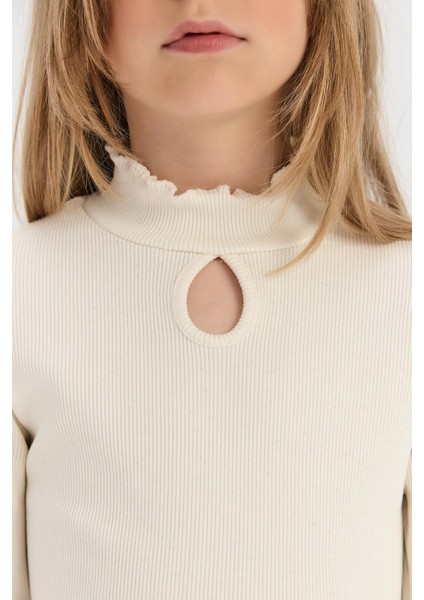 Bg Store Kız Çocuk Ekru Bluz modelleri