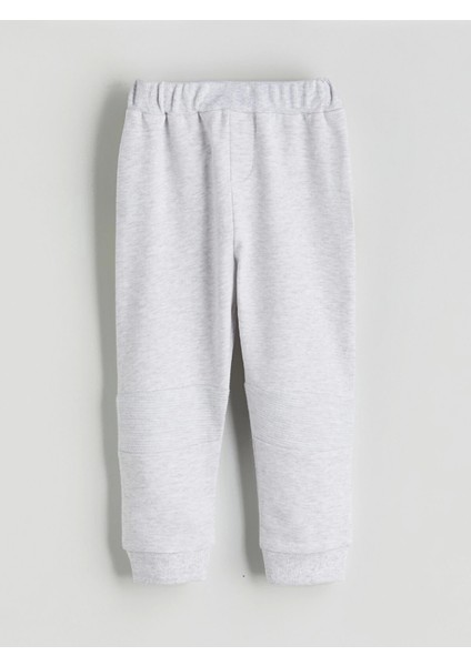 Lcw Baby Bej Bisiklet Yaka Çizgili Erkek Bebek Sweatshirt ve Eşofman Alt 2'li indirimleri