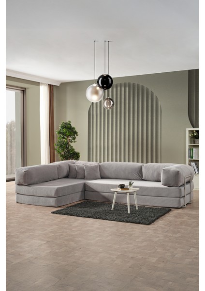 Legom Petek Aktivite Koltuğu Yatak Olabilen Çok Amaçlı Kanepe L Koltuk Gri fiyatları