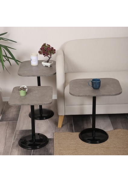 Vertino Zigon Sehpa Mdf Tabla Alt Mekanizma Demir Siyah Renk fırsatları