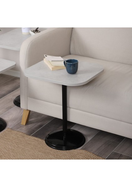 Vertino Zigon Sehpa Mdf Tabla Alt Mekanizma Demir Siyah Renk fiyatları