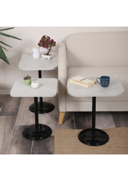 Vertino Zigon Sehpa Mdf Tabla Alt Mekanizma Demir Siyah Renk fırsatları