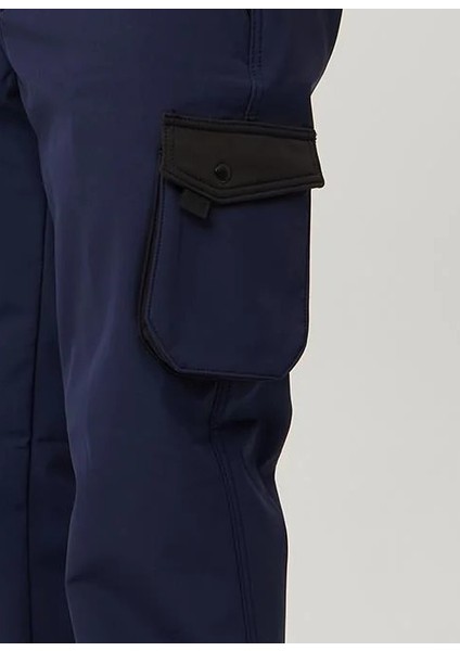 Armegon Kışlık Softshell Su Geçirmez Kargo Cepli Pantolon