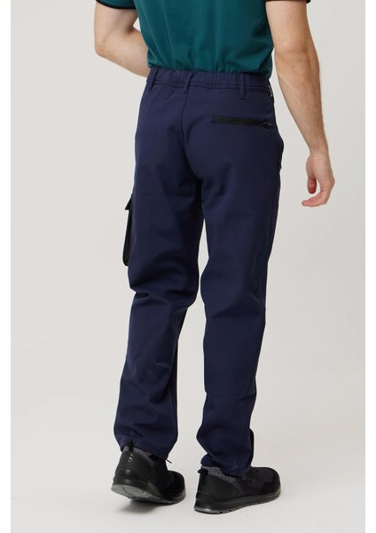 Armegon Kışlık Softshell Su Geçirmez Kargo Cepli Pantolon