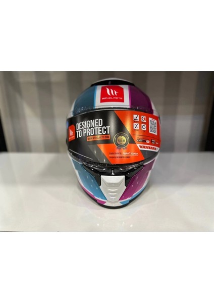 Kask mt Thunder 4 Sv Tears C8 Parlak Inci Beyaz/pembe fırsatları