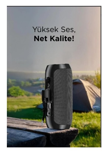 D47 Siyah Bluetooth Hoparlör Kablosuz Taşınabilir Ses Bombası Tws, Usb, Tf Kart, 1200 Mah fiyatları