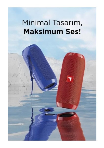 D47 Siyah Bluetooth Hoparlör Kablosuz Taşınabilir Ses Bombası Tws, Usb, Tf Kart, 1200 Mah modelleri