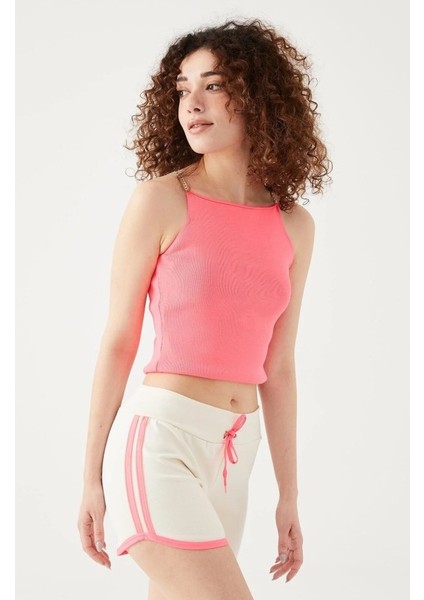 Çift Şeritli Basic Şort