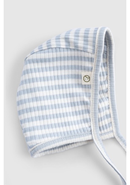 Organik Pamuklu Modal Mavi Bebek Ingiliz Şapka fiyatları