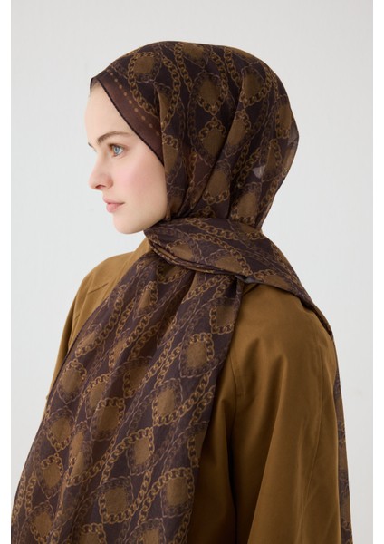 Prag Rami Şal - Koyu Kahve fiyatları