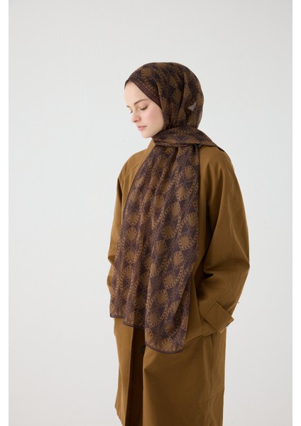 Prag Rami Şal - Koyu Kahve modelleri