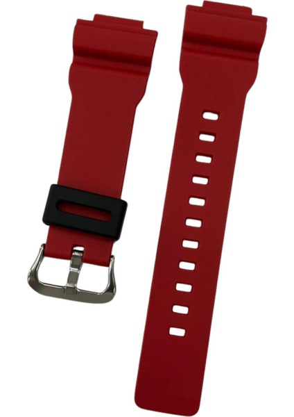 G-Shock GA-800 Kırmızı Renk Orijinal Silikon Saat Kordonu