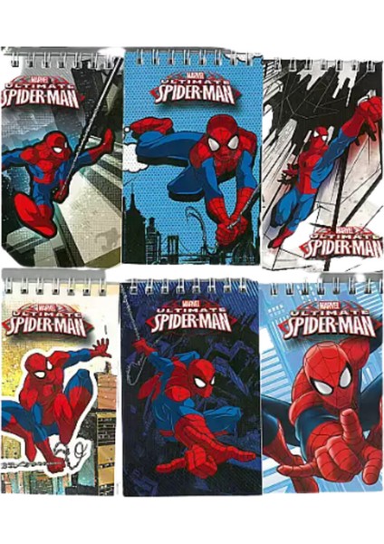 Bloknot Spiralli 1 Örümcek Adam 42 YP A7 (1 ADET RASTGELE RENK GÖNDERİLECEKTİR)