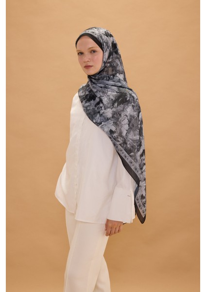 Floransa Ipek Krep Şal - Siyah fiyatları