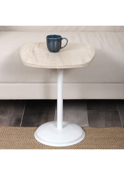 Silvavera Zigon Sehpa Mdf Tabla Alt Mekanizma Demir Beyaz Renk modelleri