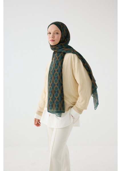 Prag Rami Şal - Zümrüt Yeşili fırsatları