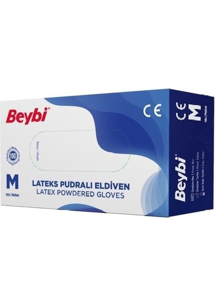 Eldiven 100'Lü Çok Amaçlı Lateks Pudralı fiyatları