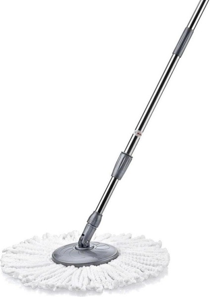Trio Spin Dönerli Mop Ucu + Telekopik Sap