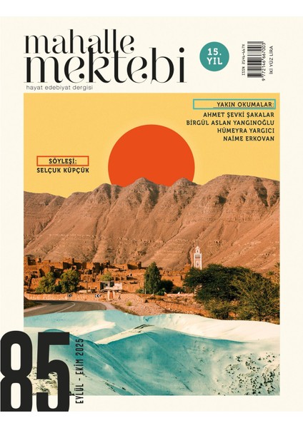 Mahalle Mektebi Dergi 85.sayı Eylül-Ekim 2025