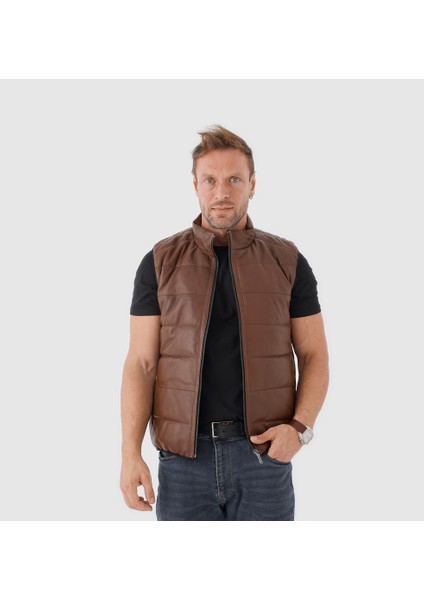Erkek Deri Yelek [810060]