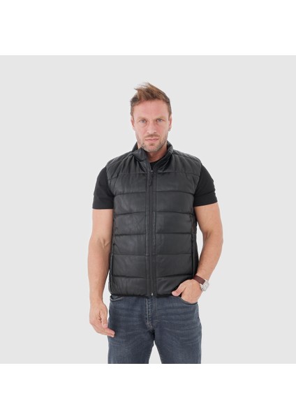 Erkek Deri Yelek [810060]