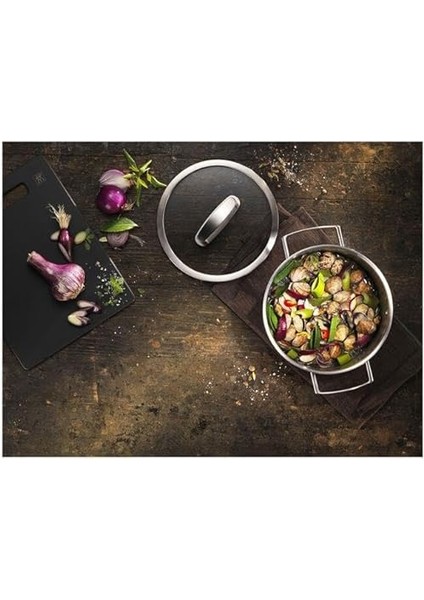 Sığ Tencere, 20 Cm, Yuvarlak, 18/10 Paslanmaz Çelik indirimleri