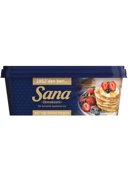 Sana Kase Margarin Ekmek Üstü 250 gr