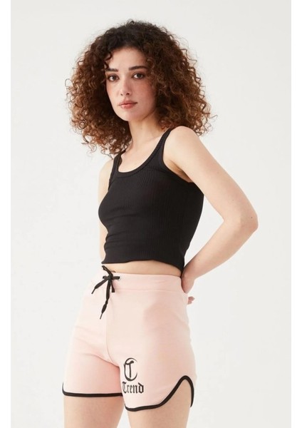Baskılı Basic Şort modelleri